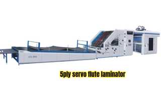 Laminator seruling servo 5 lapis 3 in 1 otomatis