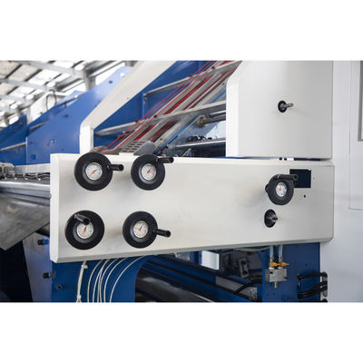 Cardboard Cardboard Flute Lamination Pasting Machine Dengan Rack Multifungsi