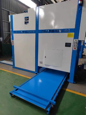 Produksi kardus bergelombang berkecepatan tinggi dan mesin stacker flip flop otomatis untuk stacking sepenuhnya otomatis dan laminasi seruling