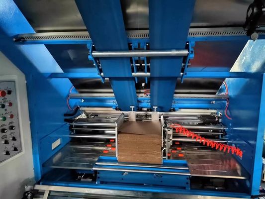 Mesin laminator servo flute otomatis untuk laminasi karton dengan kecepatan tinggi 180m / min