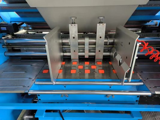 Gfs 24000pcs/jam Mesin Laminator Flute Kecepatan Tinggi dengan Feeder Edge Lead Untuk Kardus Bergelombang
