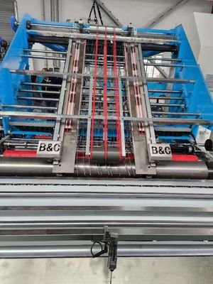 Mesin Laminasi Flute Kertas Karton Bergelombang Kecepatan Tinggi Otomatis 160m/Min