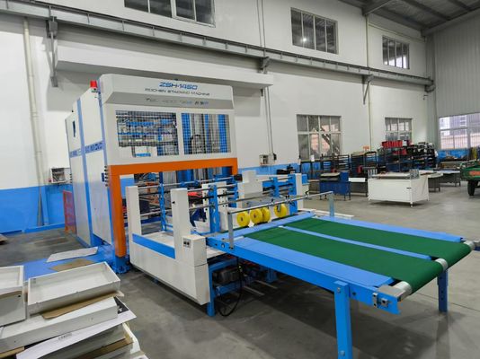 Advanced Stacking dan Flute Laminating System dengan Auto Stacker Machine untuk Produksi Kardus Goresan