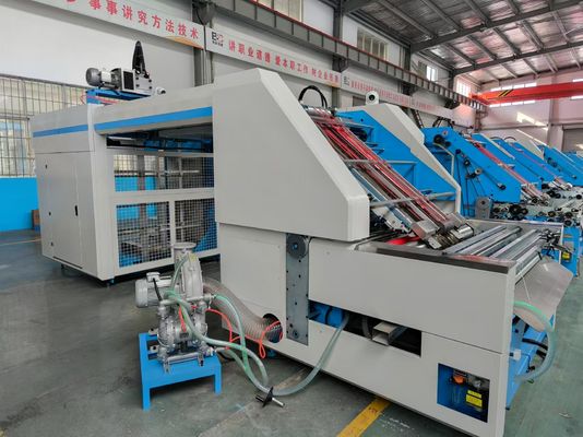 Mesin Laminasi Flute Kertas Karton Bergelombang Kecepatan Tinggi Otomatis 160m/Min