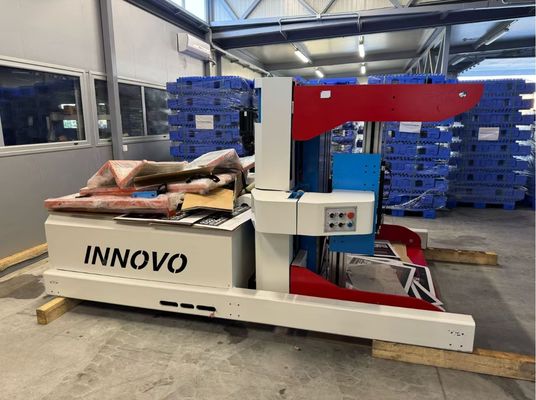 Mesin Pile Turner yang Meningkatkan Kecepatan Lini Pencetakan dan Kemasan Dengan Penghapusan Debu yang Efektif Dan Penyusunan Udara Untuk Produksi Volume Tinggi