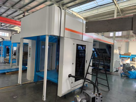 Mesin Laminator Flute Kecepatan Tinggi dengan Max Line Speed 210m/min dan Max Sheet Size 1500*1500mm untuk Laminasi Karton