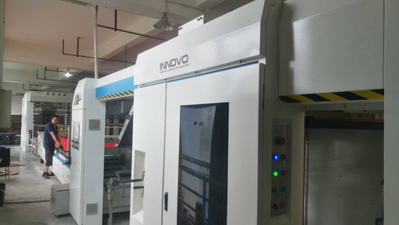 500mm Max Lamination Width Litho Laminator Speed Up To 200°C Temperature and 100m/min Max Speed