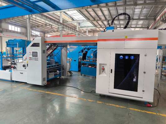Mesin Laminasi Flute Otomatis Berkecepatan Tinggi untuk Laminasi Karton Bergelombang Mesin Laminasi Litografi