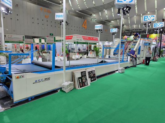 Mesin Laminasi 5 Lapis Lembaran ke Lembaran Berkecepatan Tinggi dengan Kontrol Servo untuk Laminasi Kertas Bergelombang