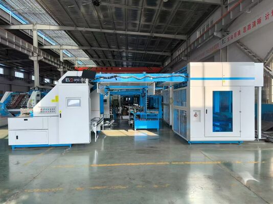 Mesin Laminator Servo Flute Kecepatan Tinggi Otomatis 200m/Menit Peralatan Laminasi Kertas Bergelombang Untuk Pembuatan Kotak Karton