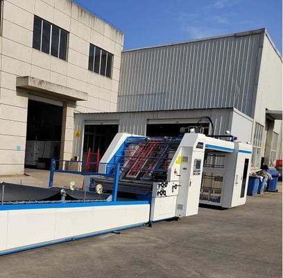 Mesin Laminator Seruling Kecepatan Tinggi 1700x1700mm Listrik Cerdas