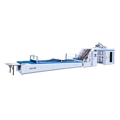 150-800gsm Flute Laminator Otomatis 20kw 150m / Min Untuk Pembuatan Papan 380v