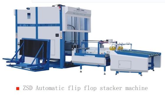 Kertas Kotak Karton Mesin Penumpuk Otomatis Mesin Penumpuk Flip Flop 1700mm 12000PCS / Jam