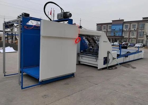 Mesin Flute Laminator Kecepatan Tinggi Otomatis Mesin Laminator Bergelombang Tipe Servo