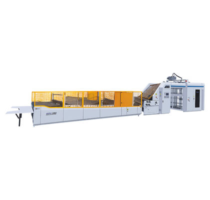 1500x1500mm Mesin Flute Laminator Kecepatan Tinggi 160m / Min 20kw Untuk Karton Bergelombang Dengan Perisai CE