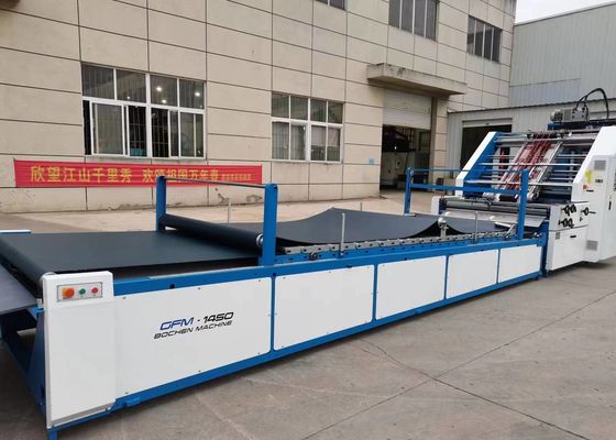 120-800gsm Flute Laminator Otomatis Untuk Karton Kotak Bergelombang Jenis Motor Servo