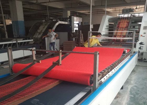 Mesin Laminating Flute Otomatis Berkecepatan Tinggi Karton 1700x1700mm Ke Karton