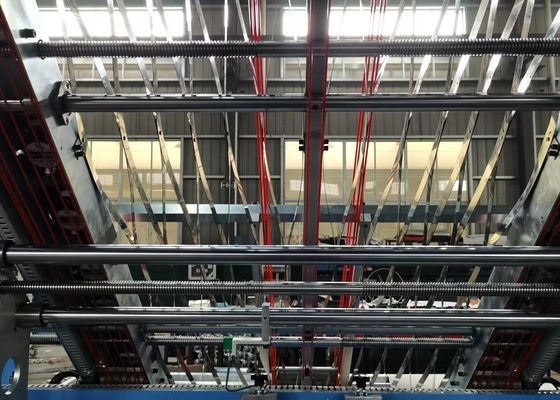1500x1500mm Lembar Mesin Laminasi Flute Laminating 150m / Min Kotak Bergelombang