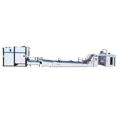 Mesin Laminating Karton Otomatis Kecepatan Tinggi Cerdas 1500mm Turner Stacker