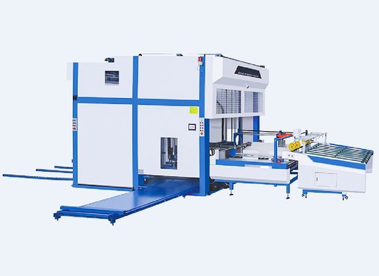 Mesin Stacker Pallet Flip Flop Otomatis Untuk Karton Bergelombang
