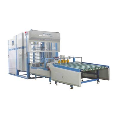 Auto 1500mm Sheet To Sheet Mesin Laminating Karton Bergelombang Dengan Turner Dan Stacker