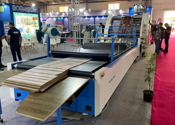 Mesin Laminating Kertas Karton Bergelombang Kecepatan Tinggi Atas Ke Bawah