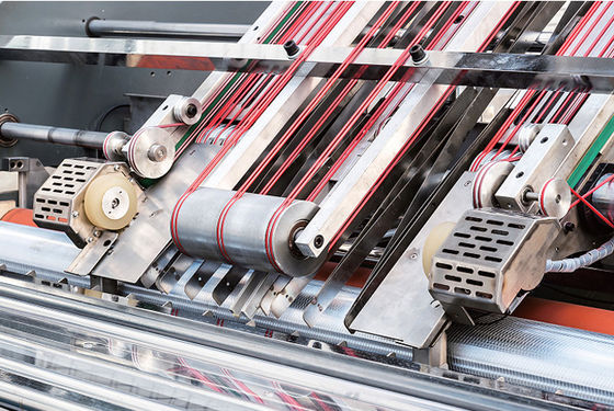 Mesin Laminator Flute Cerdas Berkecepatan Tinggi 20kw 1500mm