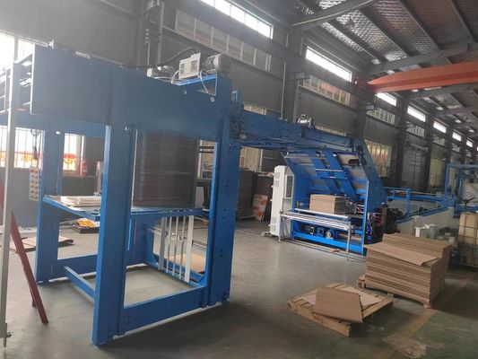 160m / Min Sheet To Sheet Mesin Laminating Flute ZGFM Karton Bergelombang Otomatis