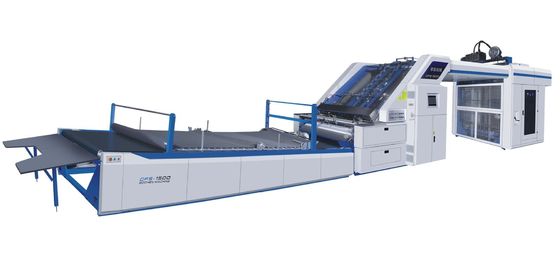 200m/Min Kecepatan Tinggi Flot Lito Laminator Kardus Bergelombang Otomatis Penuh Cerdas Untuk Kotak Bergelombang