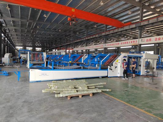 150m/Min Kecepatan Tinggi Lembar Untuk Lembar Flot Laminator Mesin Otomatis Untuk Kotak Karton