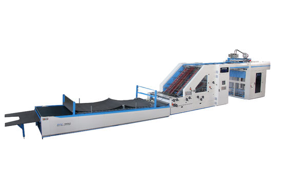 160m/min Mesin Laminator Flute Kecepatan Tinggi Dengan Kontrol Servo Motor