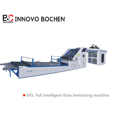 Full Automatic GFS1500 High Speed Corrugated Board Flute Laminator Machine Dengan CE