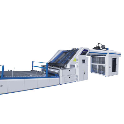 GFS1500 Otomatis corrugated sheet paste Machine Kotak karton corrugated membuat seruling mesin laminator