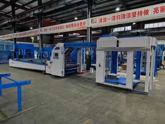 180m/min Mesin Laminator Flute Berkecepatan Tinggi untuk Laminasi Karton