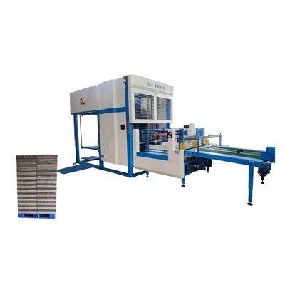 Mesin Laminasi Kertas Kotak Kartun Otomatis Dengan Flip Flop Stacker Untuk Palletizing