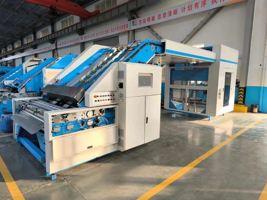 GFS 24000pcs/jam Lito Laminator Overlap Feed Cardboard corrugated Mesin laminasi kertas