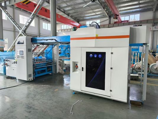 Mesin laminator servo flute otomatis untuk laminasi karton dengan kecepatan tinggi 180m / min