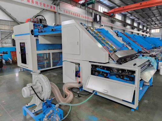 Gfs 24000pcs/jam Mesin Laminator Flute Kecepatan Tinggi dengan Feeder Edge Lead Untuk Kardus Bergelombang