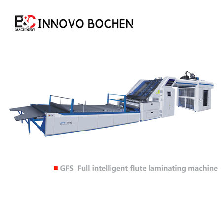 Mesin Laminator Flute Otomatis Berkecepatan Tinggi 200m/menit