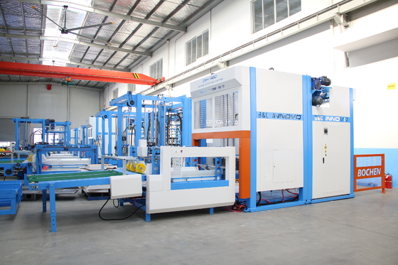 Penumpukan Balik Kertas Otomatis dengan Mesin Auto Stacker untuk Produksi Karton Bergelombang dengan Laminator Flute